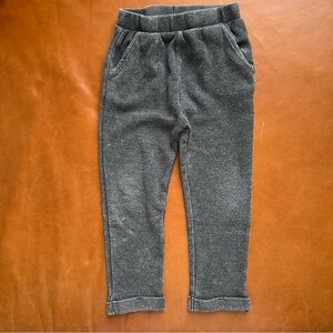 *FREE w/ any bundle* Charcoal Waffle Knit Pants, 3T